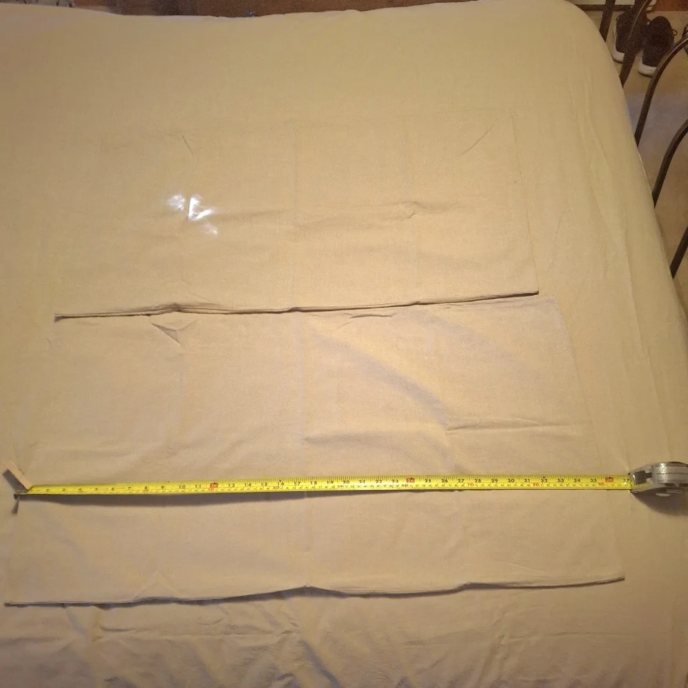 Duvet Beige Queen Size Set With 2 Pillow Shams